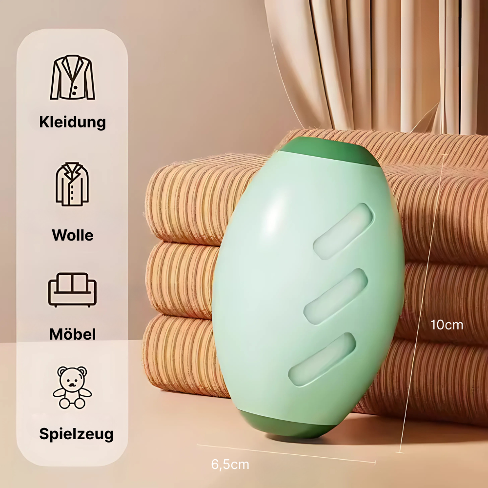 Fusselroller mit waschbarer Klebefläche – Wiederverwendbar & extra stark bei Tierhaaren