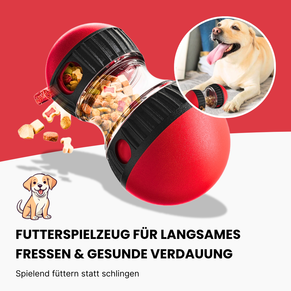Interaktives Hundespielzeug mit Futterspender – Spiel, Spaß & gesunde Fütterung in einem