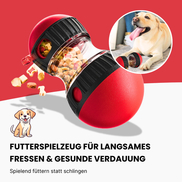 Interaktives Hundespielzeug mit Futterspender – Spiel, Spaß & gesunde –  PAWLINA