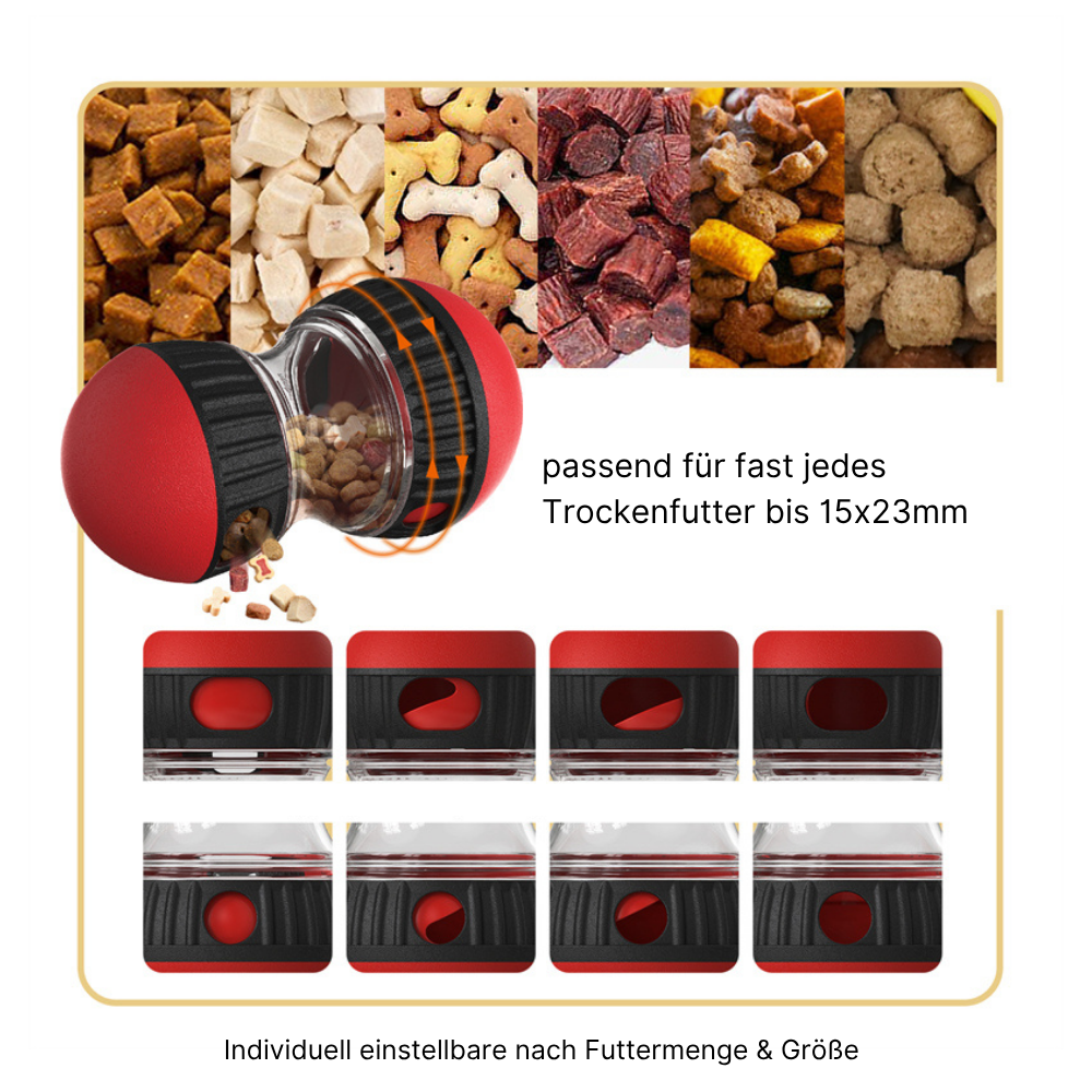 Interaktives Hundespielzeug mit Futterspender – Spiel, Spaß & gesunde Fütterung in einem