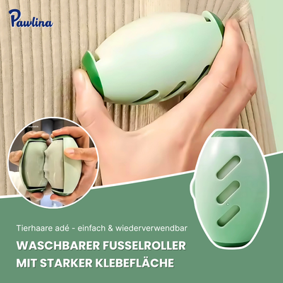 Fusselroller mit waschbarer Klebefläche – Wiederverwendbar & extra stark bei Tierhaaren
