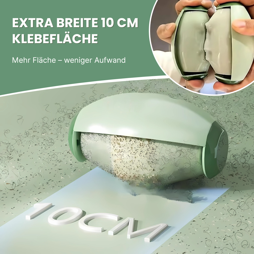 Fusselroller mit waschbarer Klebefläche – Wiederverwendbar & extra stark bei Tierhaaren